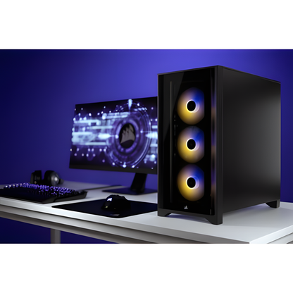 Corsair iCUE 4000X RGB Midi Tower Zwart