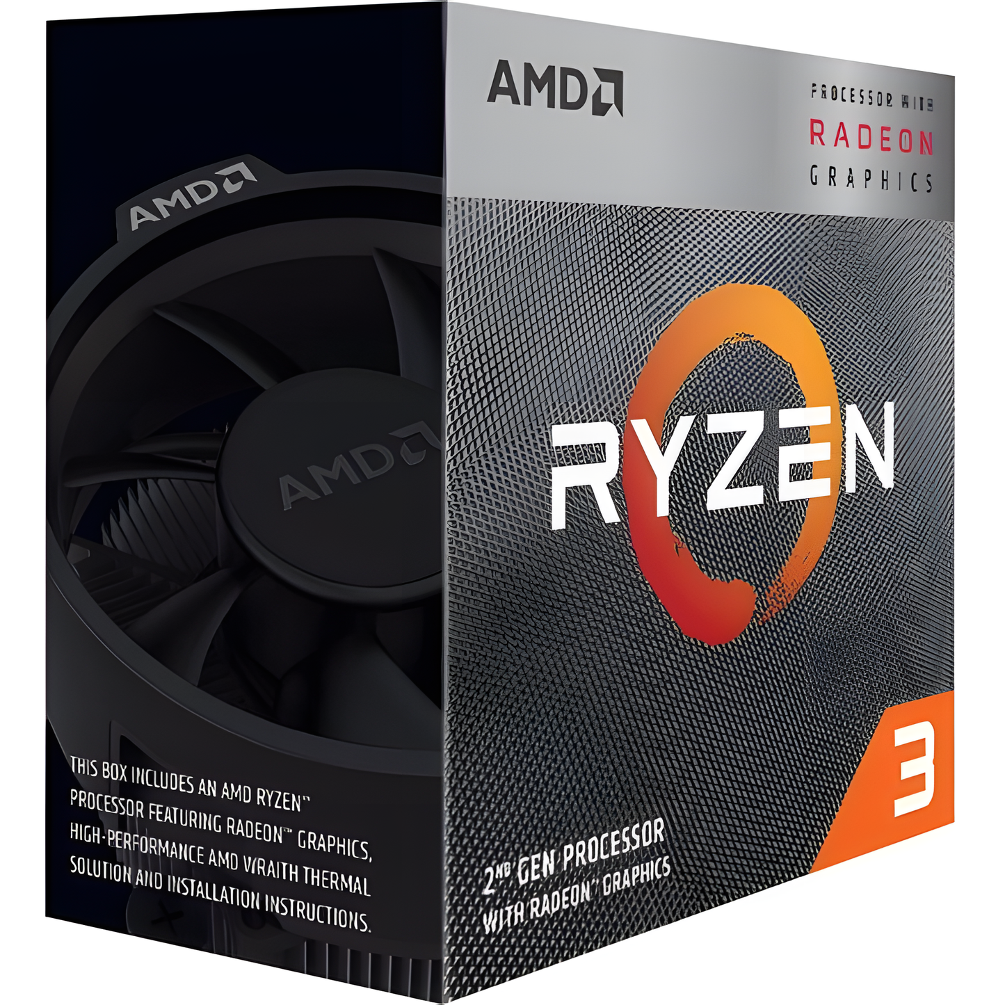 AMD Ryzen 3 3200G Quadcore (4-core) 3,60 GHz Processor WITH WRAITH STEALTH COOLER