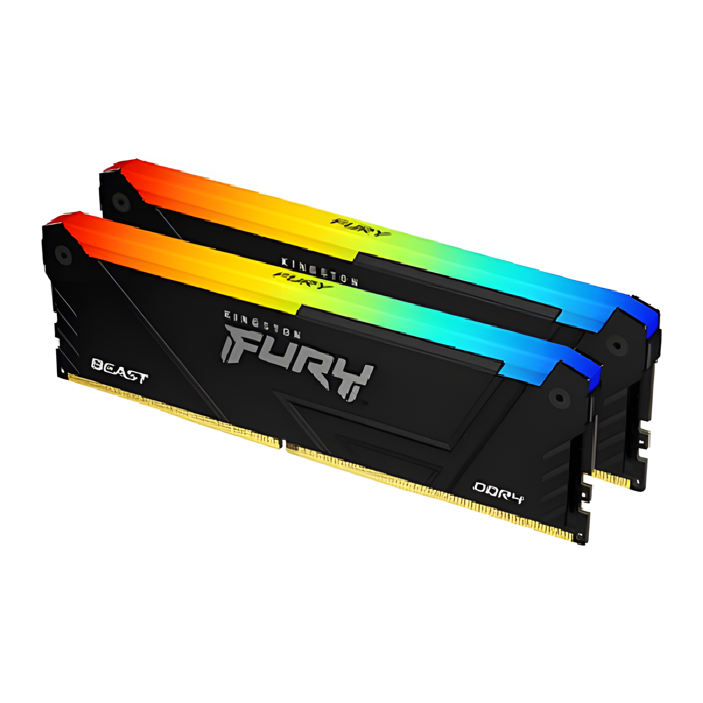 Kingston Technology FURY 32GB 2666MT/s DDR4 CL16 DIMM (Sets van 2) 1Gx8 Beast RGB