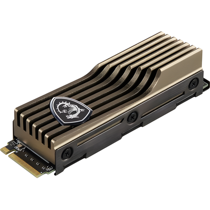 MSI SPATIUM M570 PCIE 5.0 NVME M.2 1TB HS internal solid state drive PCI Express 4.0 3D NAND