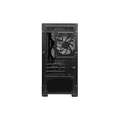 MSI MAG FORGE M100R computerbehuizing Midi Tower Zwart, Transparant