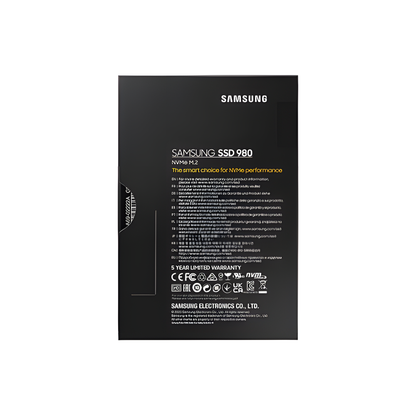 Samsung 980 500 GB M.2 PCI Express 3.0 NVMe V-NAND