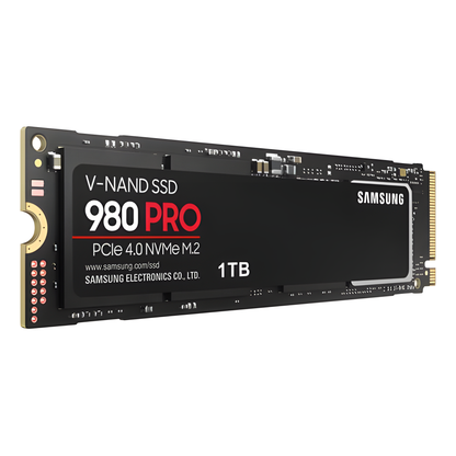 Samsung 980 PRO 1 TB M.2 PCI Express 4.0 NVMe V-NAND MLC