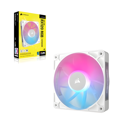 Corsair iCUE LINK RX120 RGB Computer behuizing Ventilator 12 cm Zwart 1 stuk(s)